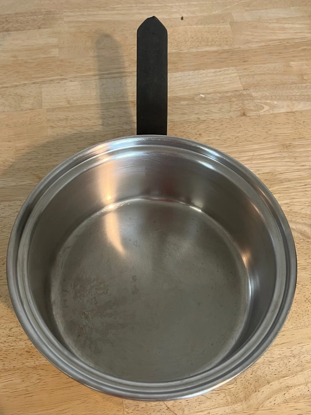 Amway Queen Cookware 1.5 Pot Qt 18/8 Stainless Steel 3-Ply Saucepan NO LID USA